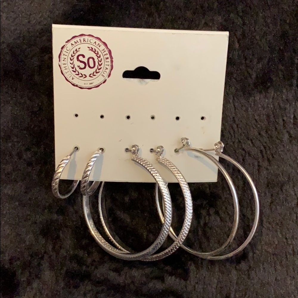 Hoop earrings